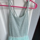 Speechless Girls Size 7 Blue Sleeveless Sparkle Tulle Dance Dress