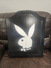 Vtg Playboy Bunny Dartboard   Cabinet Magazine 18 Inch Board Reinforced Corners