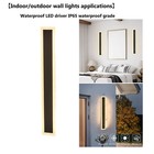 Led Wall Light Sconce Waterproof Indoor Lamp Exterior Lights Long Strip Modern