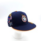 Negro League Baseball Museum Team Logos Official Fitted 7 1 4 Blue Wool Hat