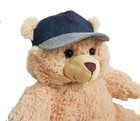 New Blue   Grey Baseball Cap For Stuffed Toys  Fits Most 14-18  Build-a-bear
