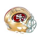 Trent Williams Signed San Francisco 49ers Speed Mini Football Helmet  jsa 