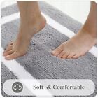 Absorbent Bath Mat Bathroom Rug Shower Pad Non-slip Foot Carpet Soft Thick