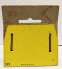Vintage Window   Sash Lock Brass Plated Nos Carded Hardware