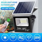 300w Outdoor Solar Flood Light 409 Led Motion Sensor Wall Garden Lamp Waterproof