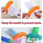 4   Plastic Tube Squeezer Toothpaste Dispenser Holder Rolling Bathroom Extract