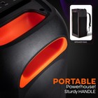 Pyle Compact Bt Pa Party Speaker System - Two-way Speaker Karaoke Machine   160w