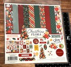 Christmas Flora Scrapbook Kit By Carta Bella Paper Co  Cbjcf340016