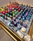 Huge Lot 114 Machine Embroidery Thread Robison Anton iris simplicity Pro brother