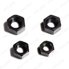 Black 316 Stainless Steel Hexagon Nuts Hex Nuts M3 M4 M5 M6 M8 M10 M12 M16 M20