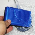 Metal Credit Card Holder Rfid Blocking Slim Wallet Waterproof Card Case