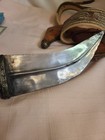 Antique   Vintage Arab Yemen Jambiya Khanjar Knife W  Scabbard   Belt