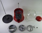 Vintage Carousel Coin Gumball Vending Machine Candy Dispenser  Red