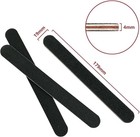 20 Pack 100 180 Grit Nail Files Black Professional Emery Boards Nail