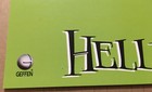 White Rob Zombie Rare 1998 Double Sided Promo Poster Flat For Hellbilly Cd White