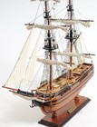 Treasure Shipwreck 1783 El Cazador Spanish Brig Tall Ship 24  Wooden Model Built