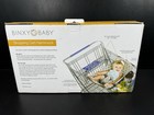 Binxy Baby Shopping Cart Hammock Pink Full Bloom Watercolor Floral Print New