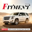 For 2015-2020 Tahoe Yukon Escalade Electrophoresis Black Outer Pair Rocker Panel