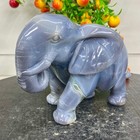 3 26lb Natural Agate Geode Quartz Crystal Engrave Elephant Skull Healing Gift De