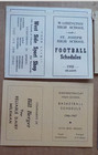 Vintage 14 Indiana Different High School Football Pocket Schedules