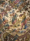 Rare 19th Century Russian Empire Silk Tapestry Tablecloth