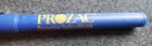 Prozac Fluoxetine Hcl Pharmaceutical Drug Rep Pens Vintage Bic Rare