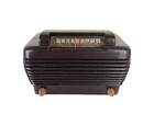 Vintage Stormberg Carlson Model 1500h Am Tube Radio Bakelite Brown Casing Works
