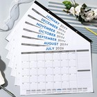 2026-2027 Desk Calendar - July 2026 - Dec 2027  18 Months Calendar Pad With B   