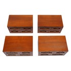 Vintage Small Wooden Desktop Storage Box Drawer Display Shelf Organizer Craft Us