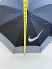 Vintage Nike Golf Umbrella Large Black Gray 62    Double Canopy