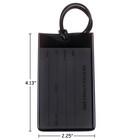 Ai-dee Flexible Travel Luggage Tags - Name Id Labels Set For Suitcases - 2 Pack
