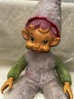 Rushton Rubber Face Pixie Elf Christmas Doll Large Rare 