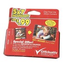 Vintage Cvs 35mm Camera With Flash 27 Exp One Time Use All Purpose New Sealed