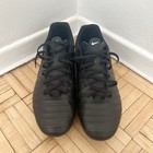 Nike Men s Tiempo Rio Iv Fg Black white Size 12 Us Men Soccer Shoes