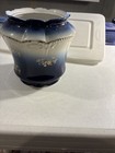Porcelain Vase Antique Blue And White Glazed Famille Rose Design