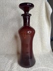 Rare Imported Empoli Wayne Husted   design Flat-top Decanter