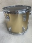 Vintage 80s Ludwig Gold Silk 12    Mounted Tom Drum