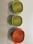 Vintage Tupperware Container Set Of 3