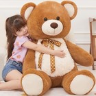 Giant 47  Teddy Bear Stuffed Animal big Brown Teddy Bear Plush Toy Dark Brown