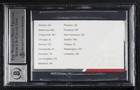 Bas Historical Authenticated Business Cards Mark C Lee Bgs Authentic Auto Ow6