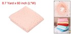 60  X 8 7 Yard Tulle Fabric Rolls Sheer Star Moon Sequin Ribbon  Light Pink