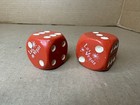 Vintage Pair Of Dice Oversized Las Vegas Souvenir 1 5    Retro Chic Cool Piece