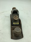 Vintage Stanley No  220 Wood Plane Usa Smooth Bottom Adjustable Cutter Block 7 