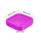 Magnetic Pin Cushion Square Sewing Pin Holder Storage Case Tool  Rose Red