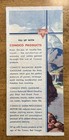 Vintage 1931 Conoco Road Map Of Wyoming Gas Oil Advertising