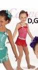  Fringe Skirt Silver Sequin Waistband 7 Colors Ch ladies 6  Length Dance Costume