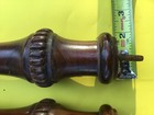 Vintage Wood Finials post Replacement Parts Four Post Bed 
