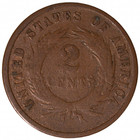 1868 Two Cent Piece  1