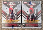  lot Of 2  2025 Topps Chrome Deadpool Value Blaster Boxes Marvel Factory Sealed