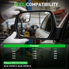 Driver Left Side Mirror Glass Spotter W  Heated For Ford F150 F-150 2011-2014